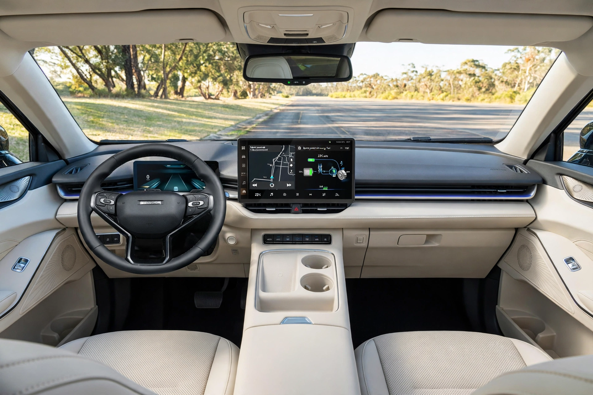 Interior del Haval H6 HEV