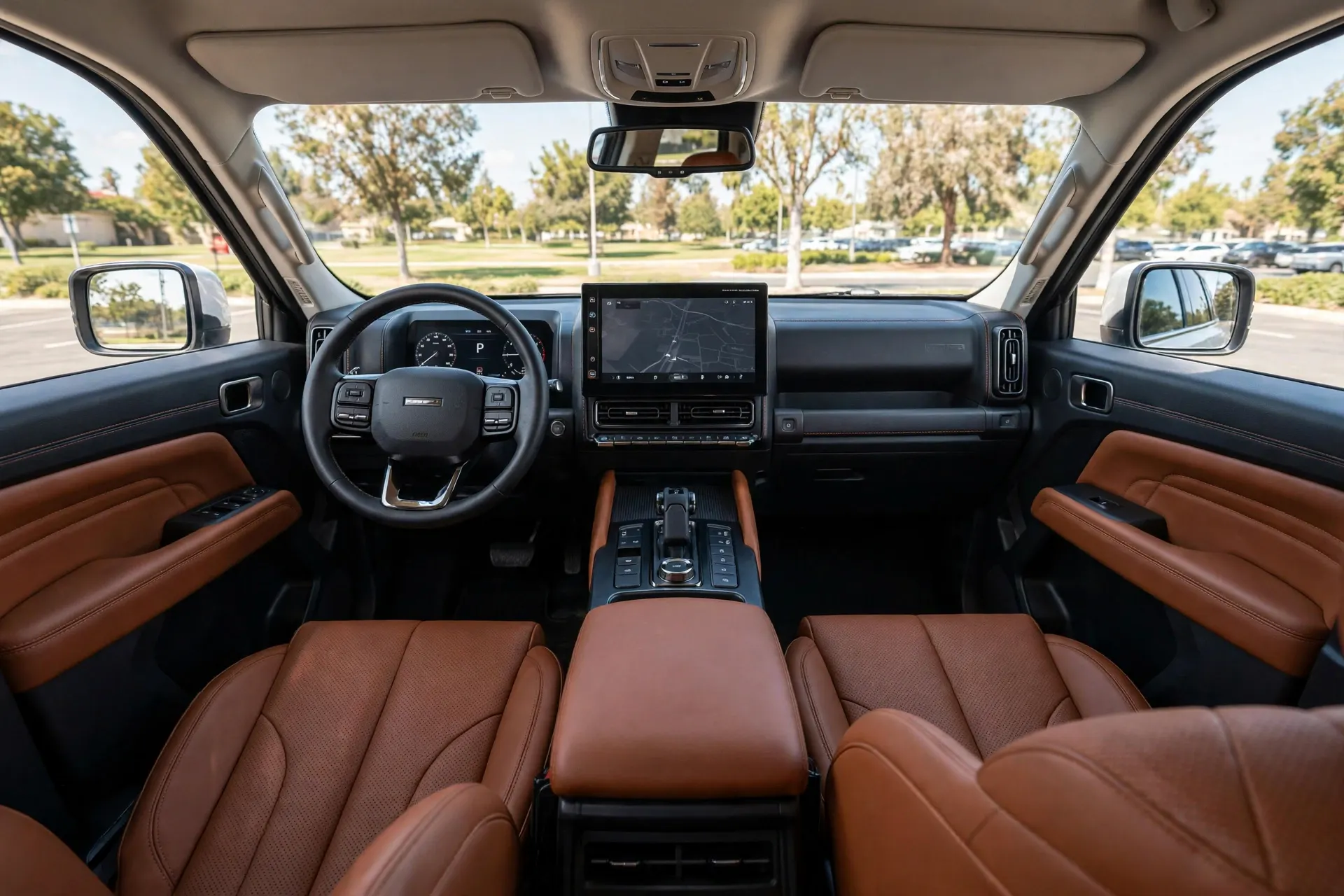 Interior oficial del Haval H9