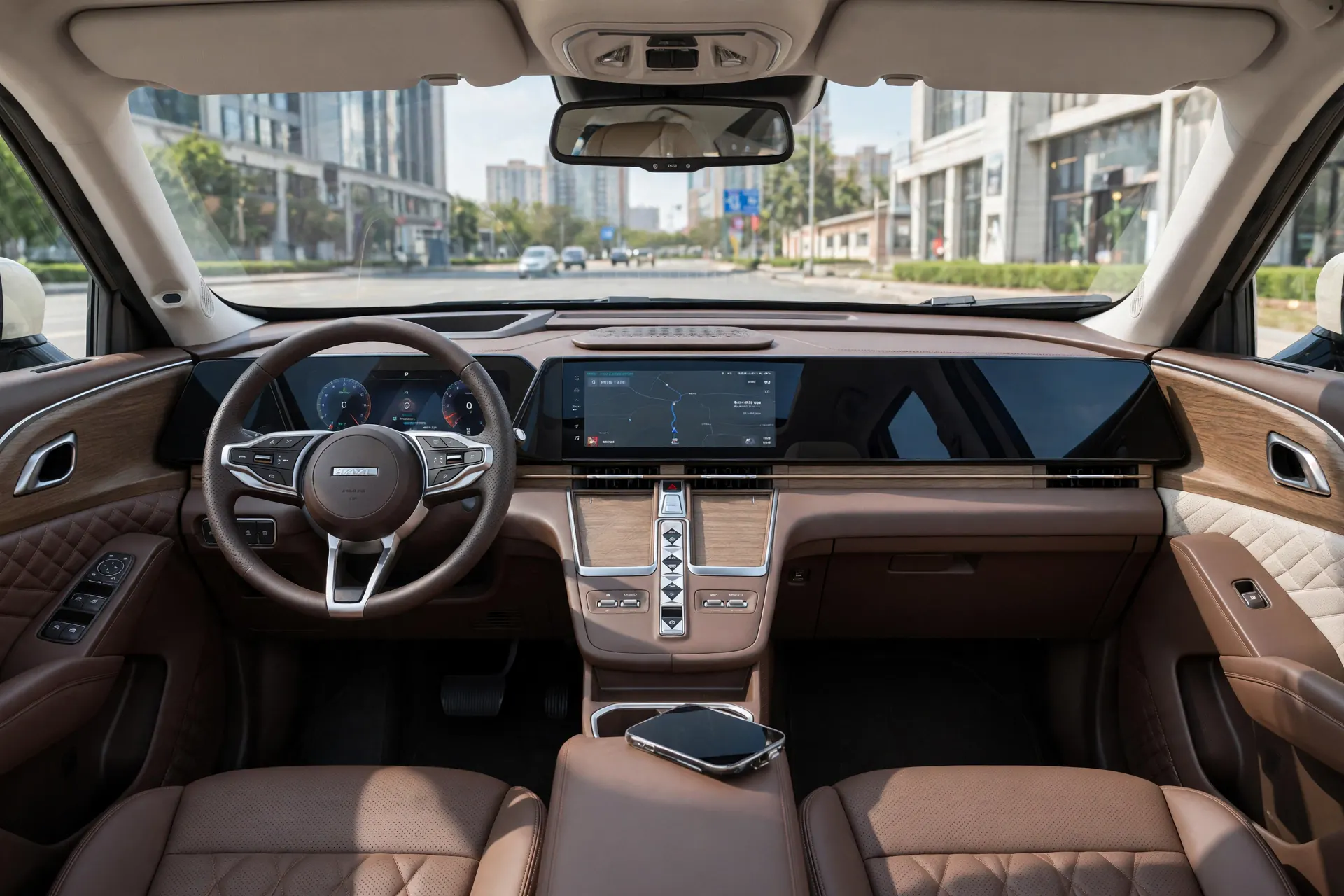 Interior del Haval Xiaolong