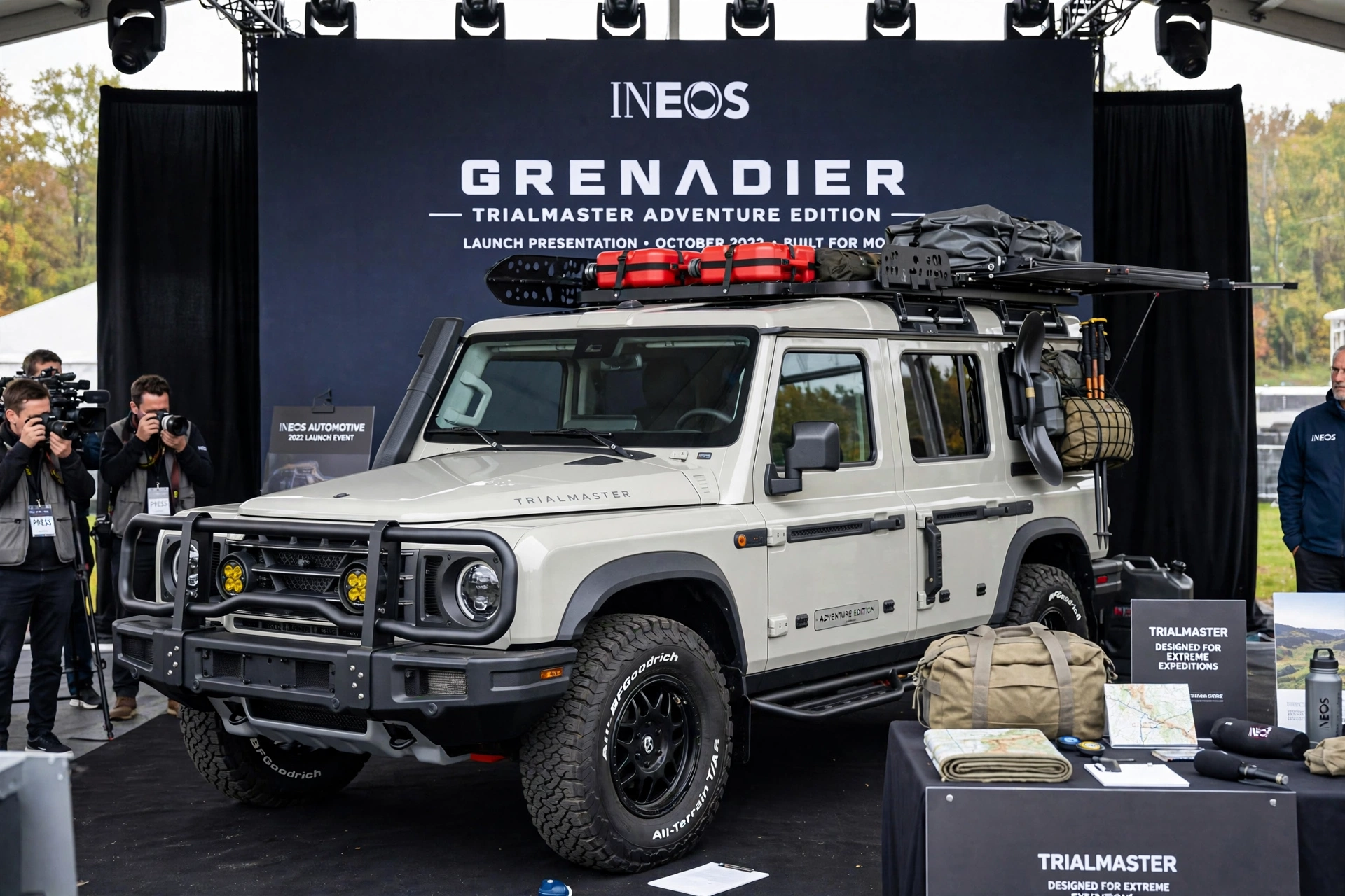 Ineos Grenadier Station Wagon Trialmaster del año 2022
