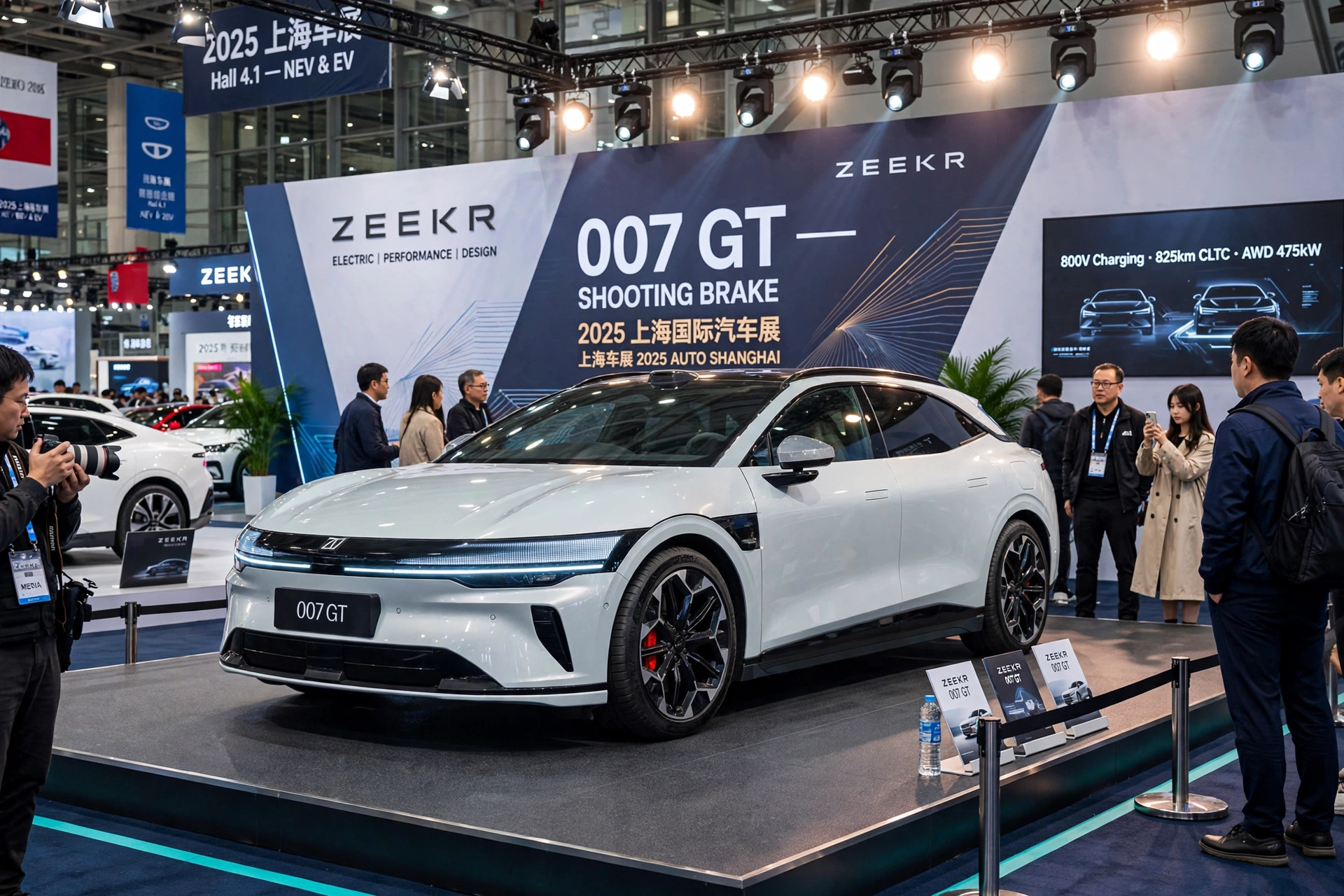 Zeekr 7 GT del año 2025