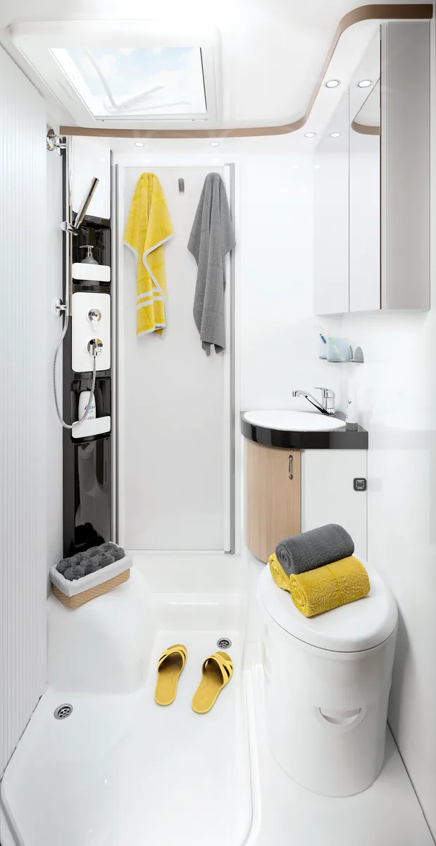Baño del Hobby Optima Ontour Edition F V65 GE (foto oficial)