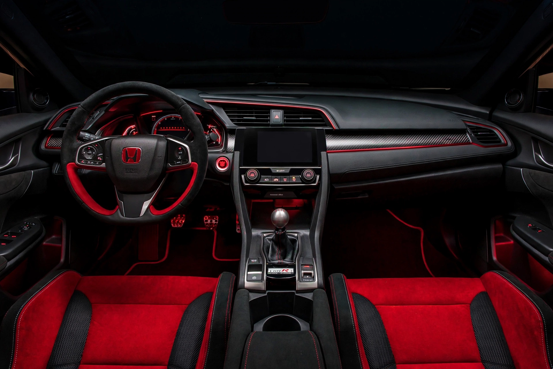 Interior oficial del Honda Civic Type R Ultimate Edition