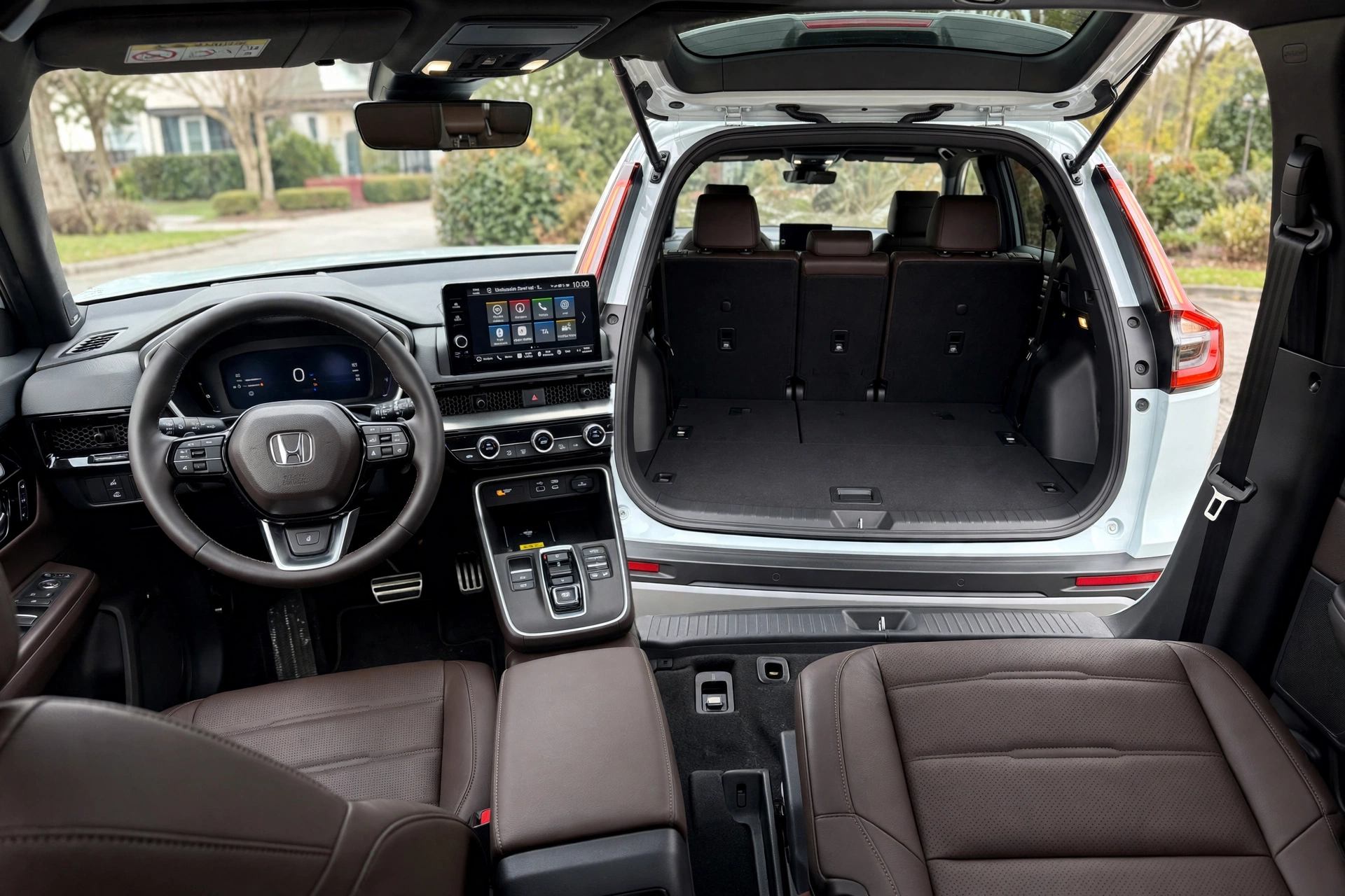 Interior oficial del Honda CR-V e:PHEV