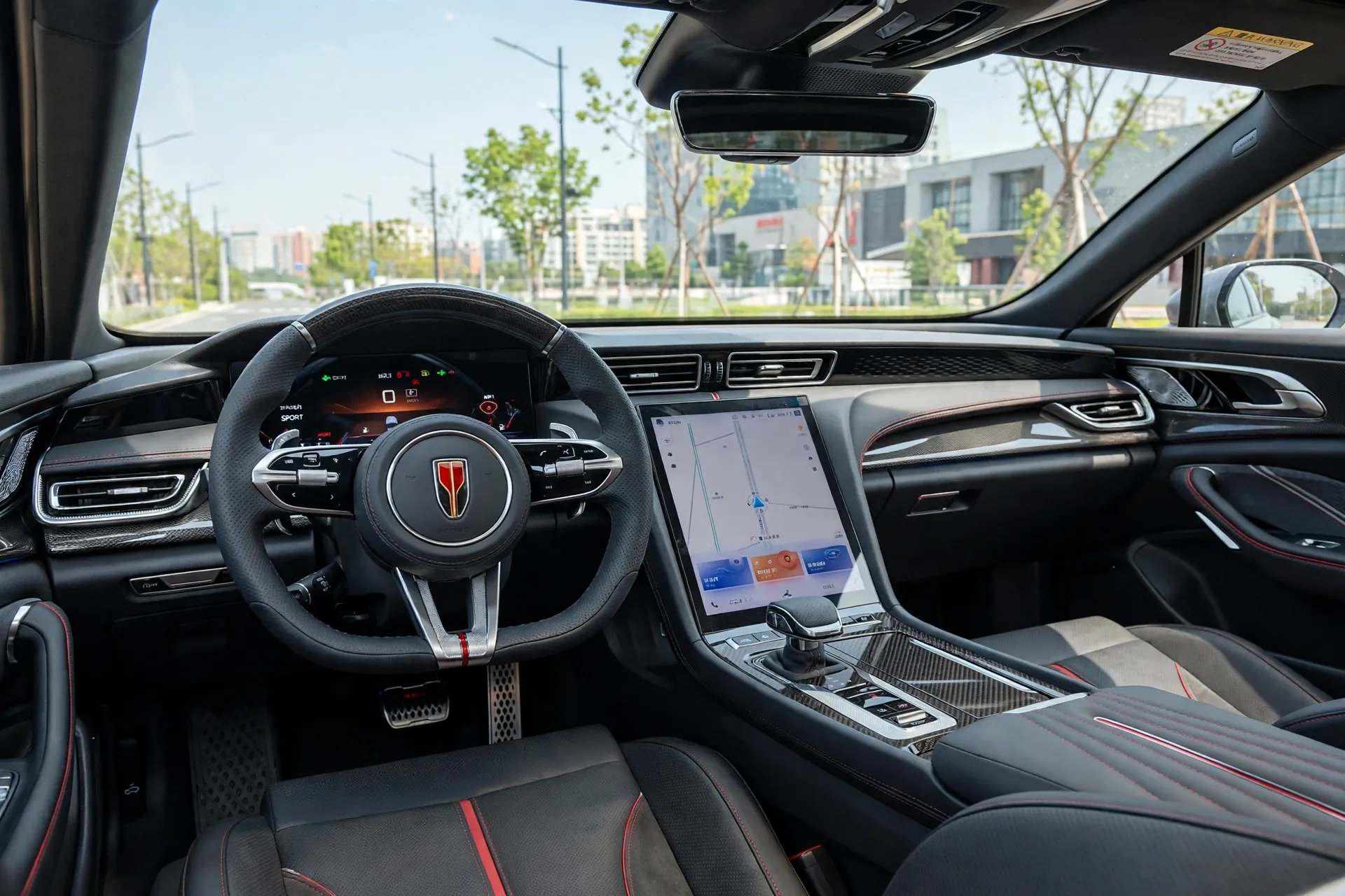 Interior oficial del Hongqi H6
