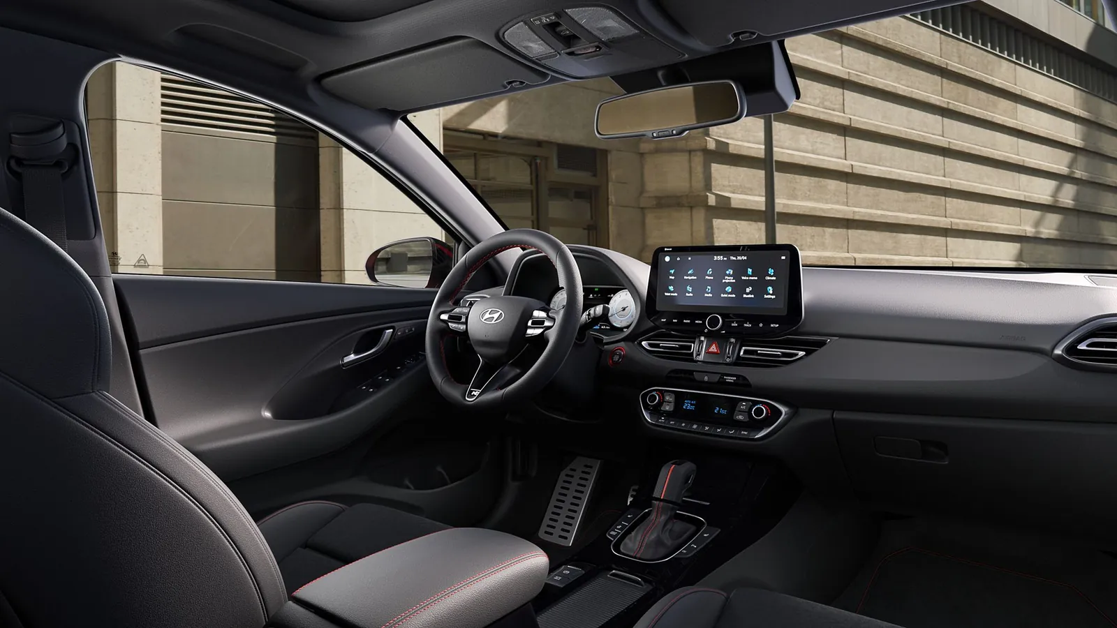 Interior del Hyundai i30 N Line 2026