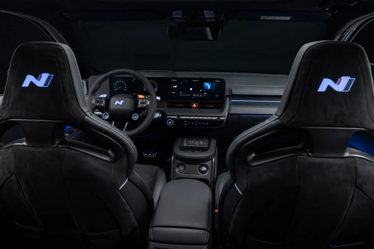 Interior oficial del Hyundai Ioniq 5 N