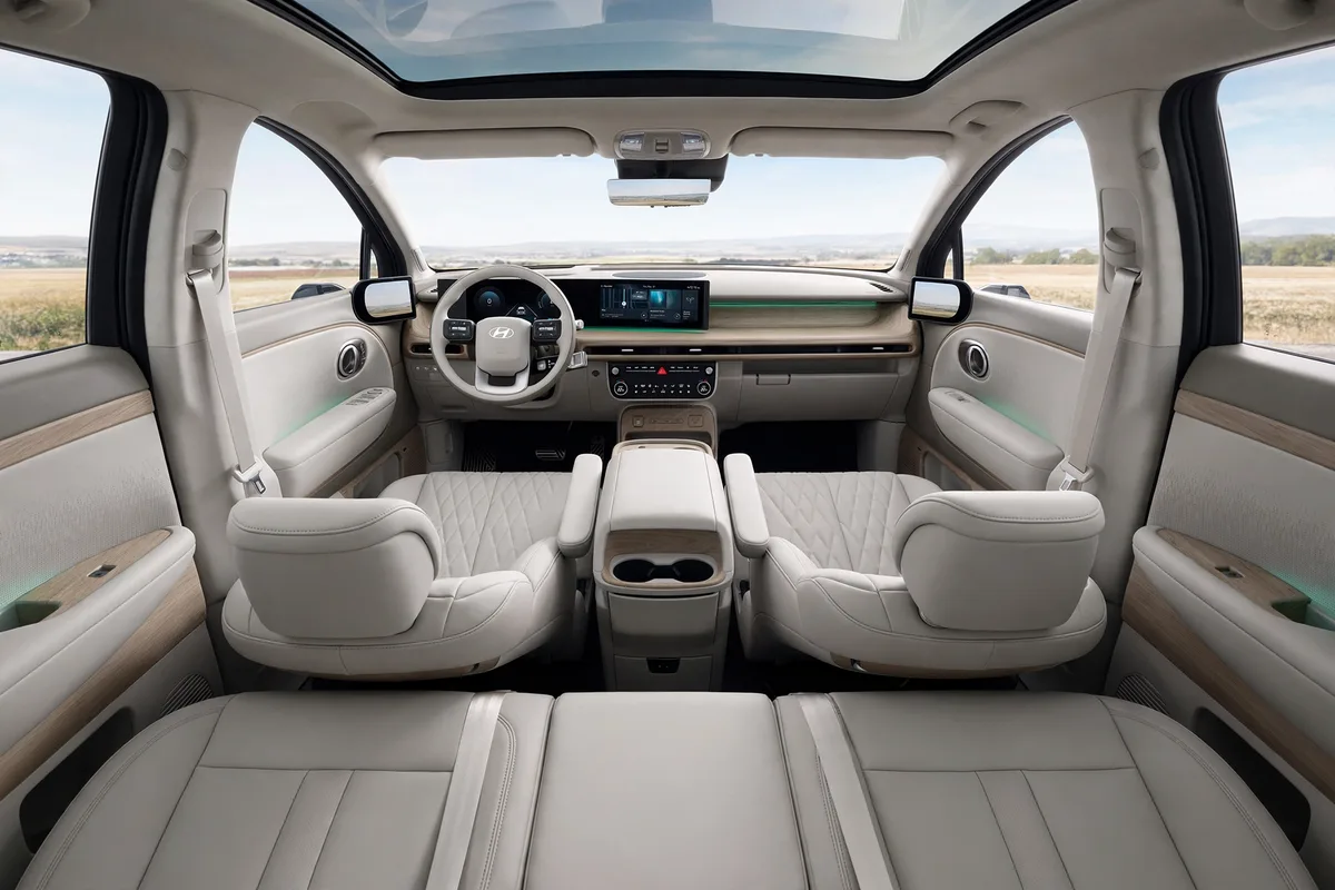 Interior oficial del Hyundai Ioniq 9