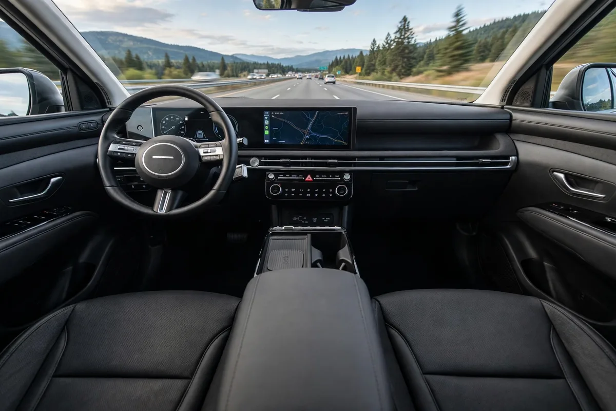Interior oficial del Hyundai Tucson 1.6 TGDi 150 MHEV