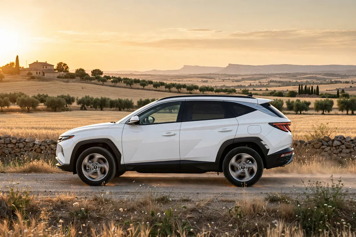 Hyundai Tucson 1.6 TGDi 150 MHEV, vista lateral