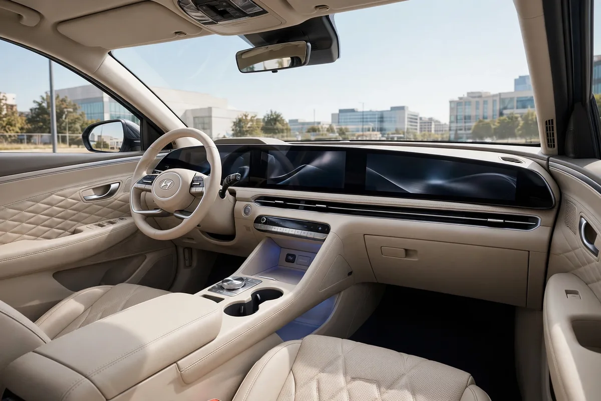 Interior oficial del Hyundai Tucson Diésel