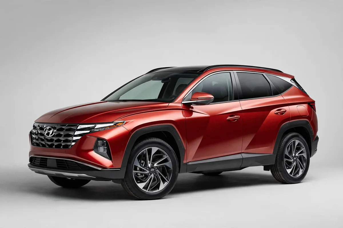 Hyundai Tucson Diésel, vista lateral