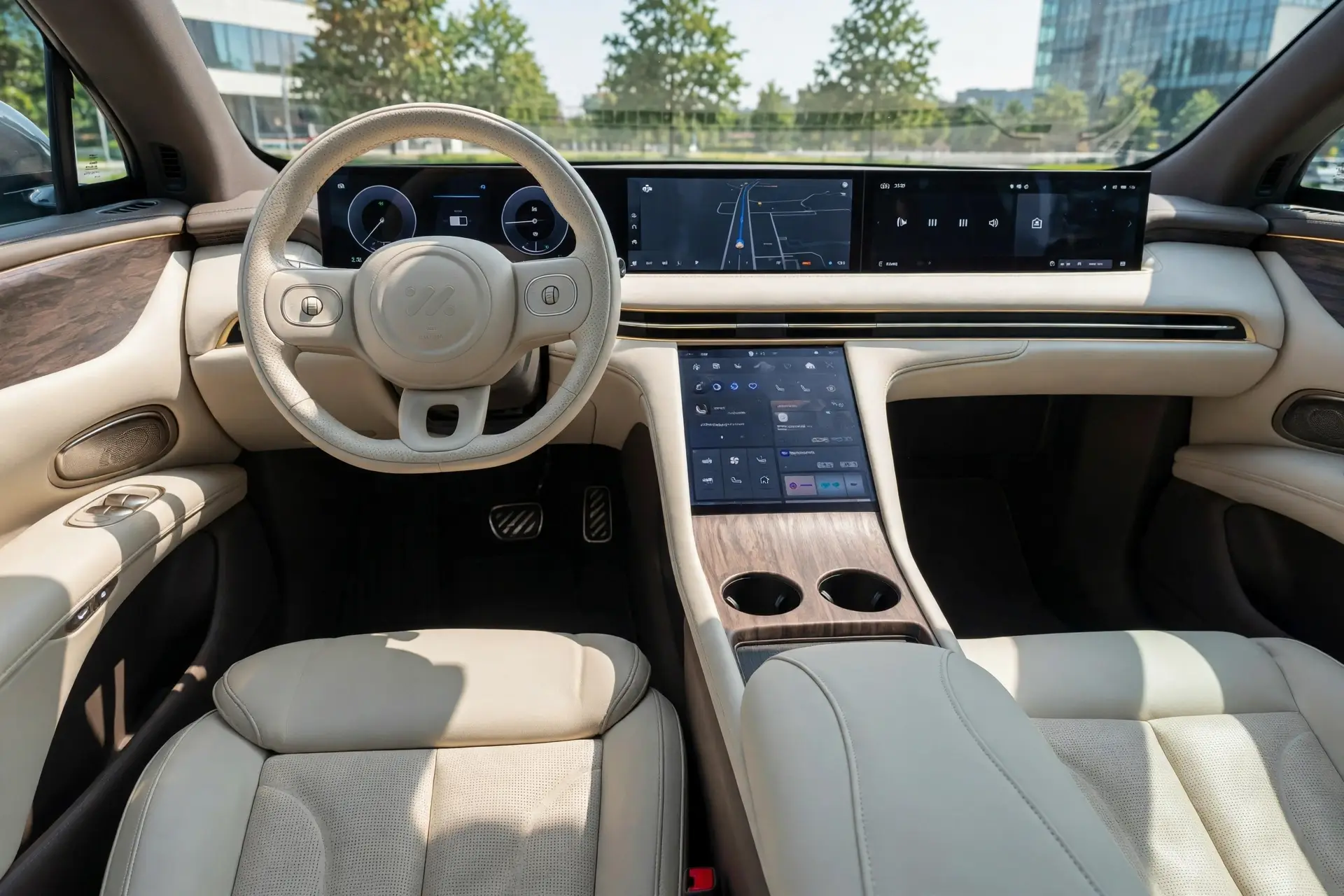 Interior oficial del IM Motors LS7 Ultra