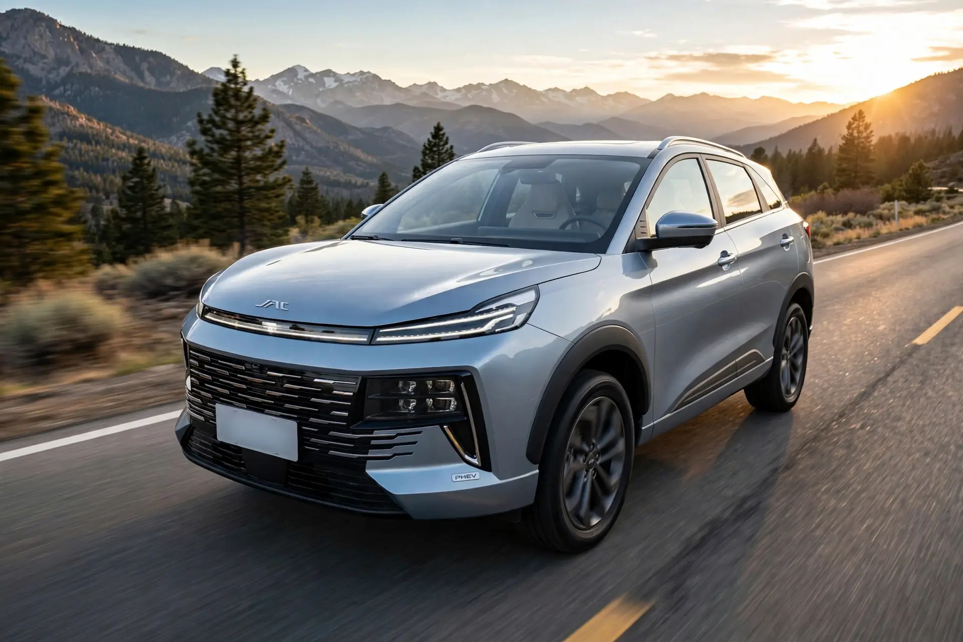 JAC QX PHEV en carretera