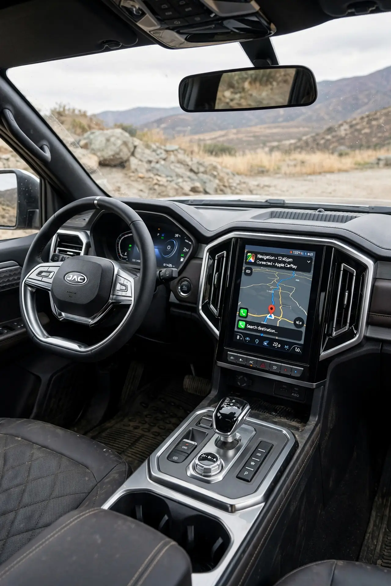 Interior oficial del JAC T9
