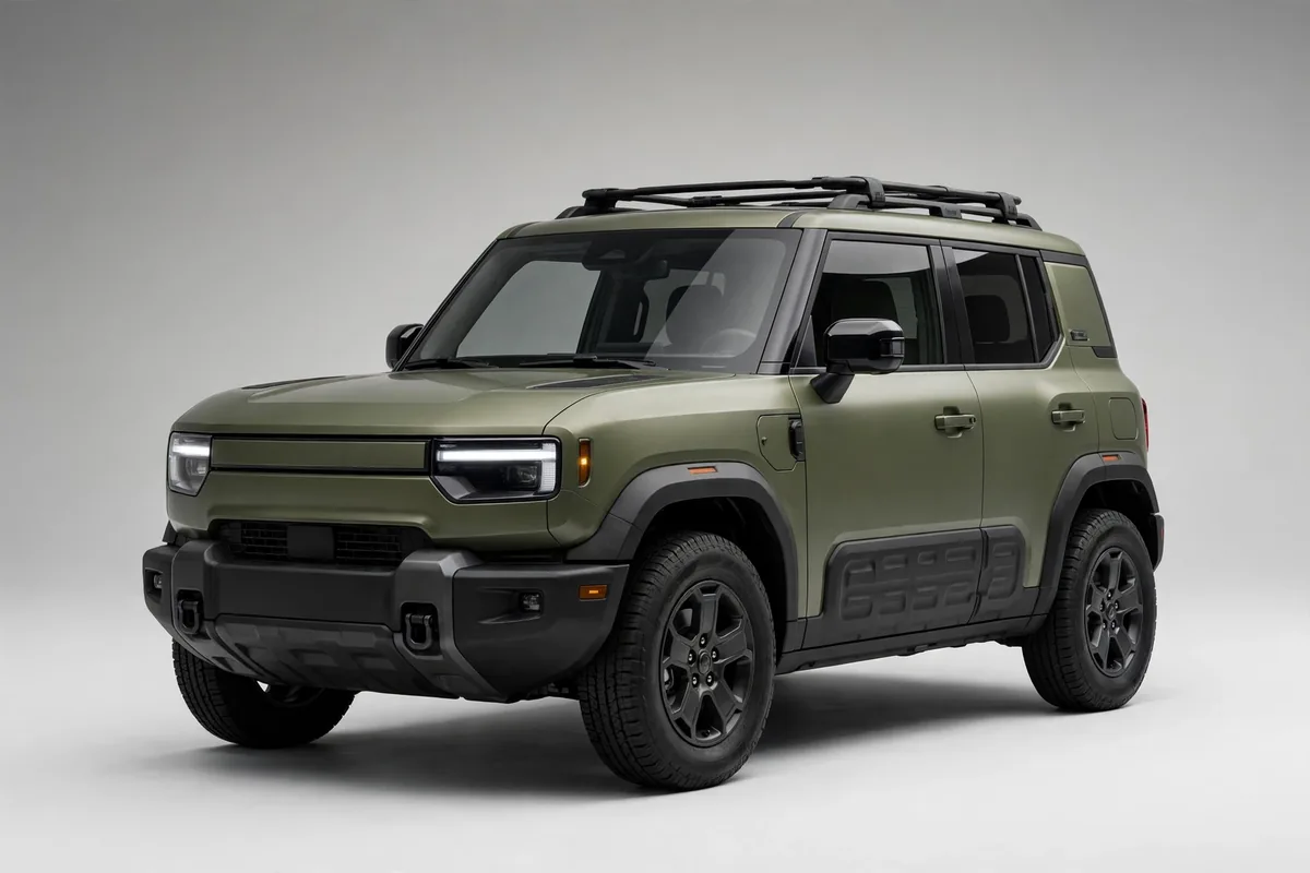 Jeep Avenger eléctrico, tres cuartos delantero