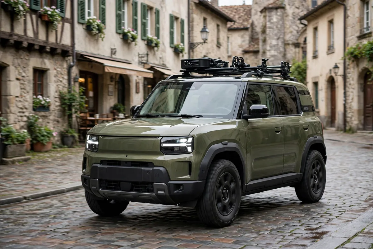 Jeep Avenger eléctrico en ciudad