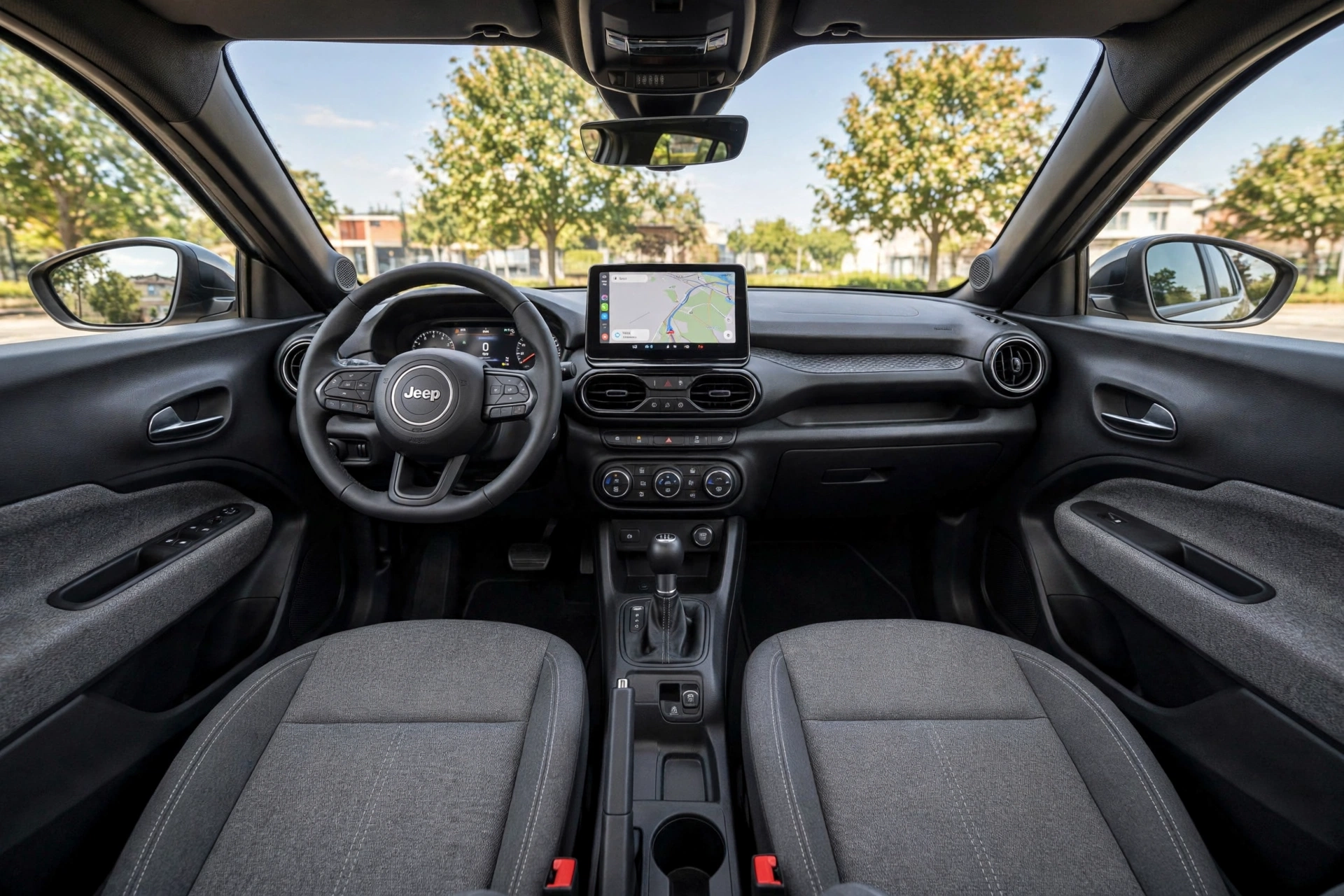 Interior oficial del Jeep Avenger 1.2 Turbo 100