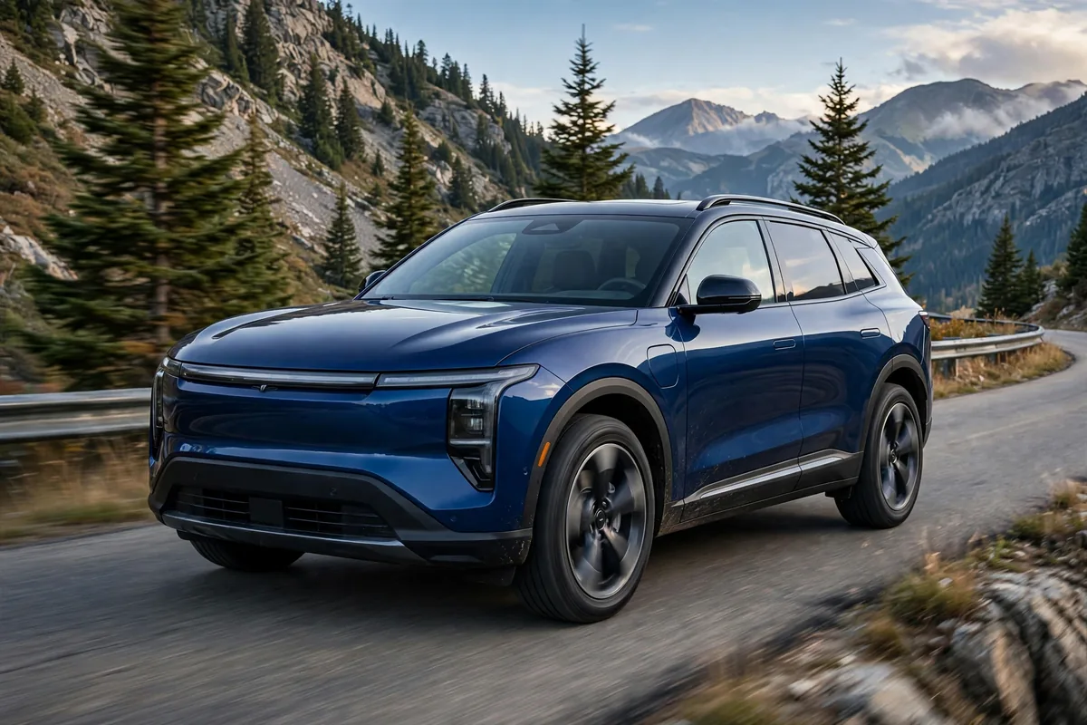 Jeep Compass eléctrico 2026, tres cuartos delantero