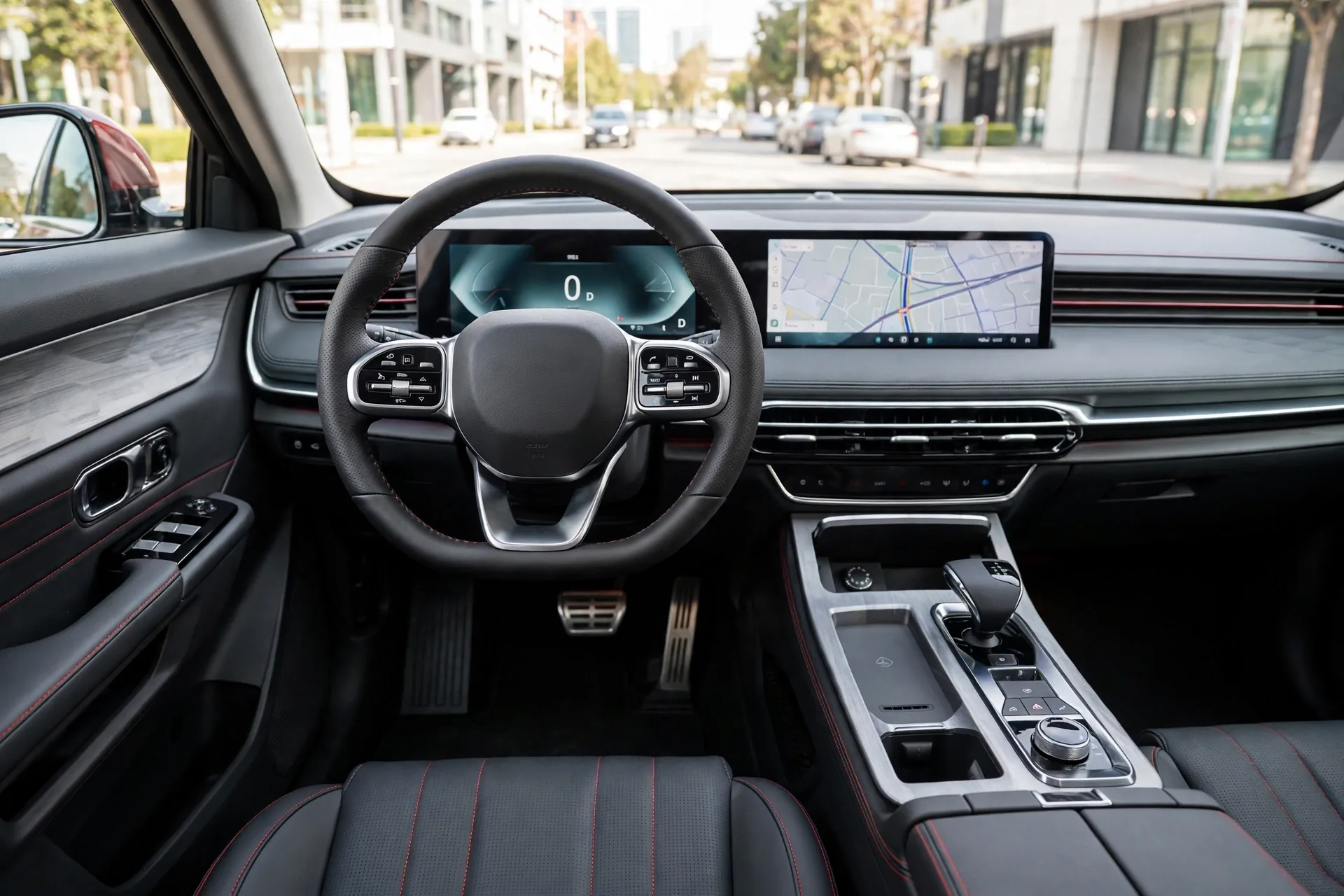 Interior del Jetour Dashing
