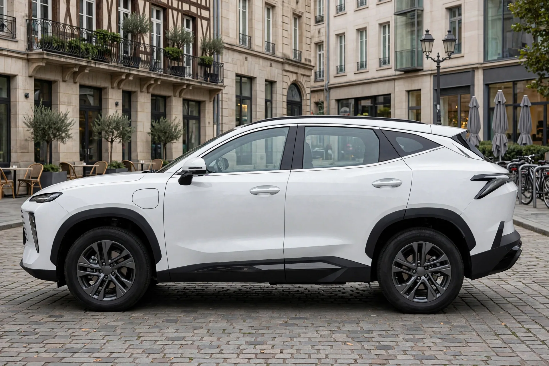 Jetour Shanhai L6, vista lateral