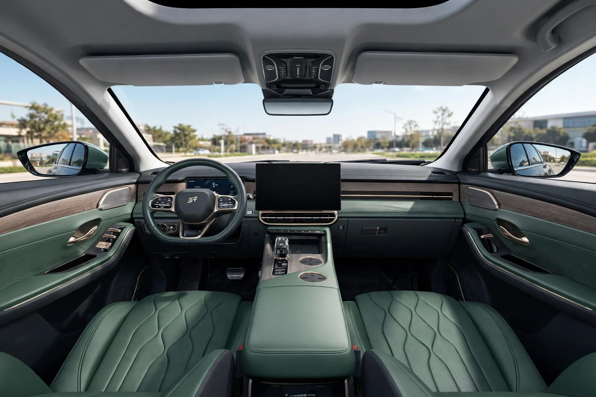 Interior oficial del Jetour Shanhai L9
