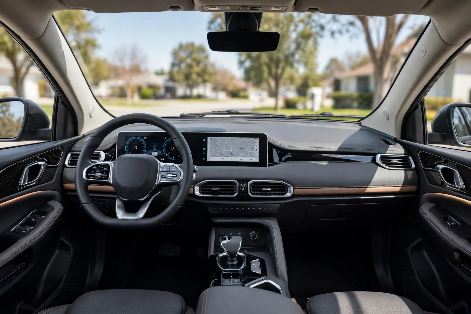 Interior oficial del Jetour X50