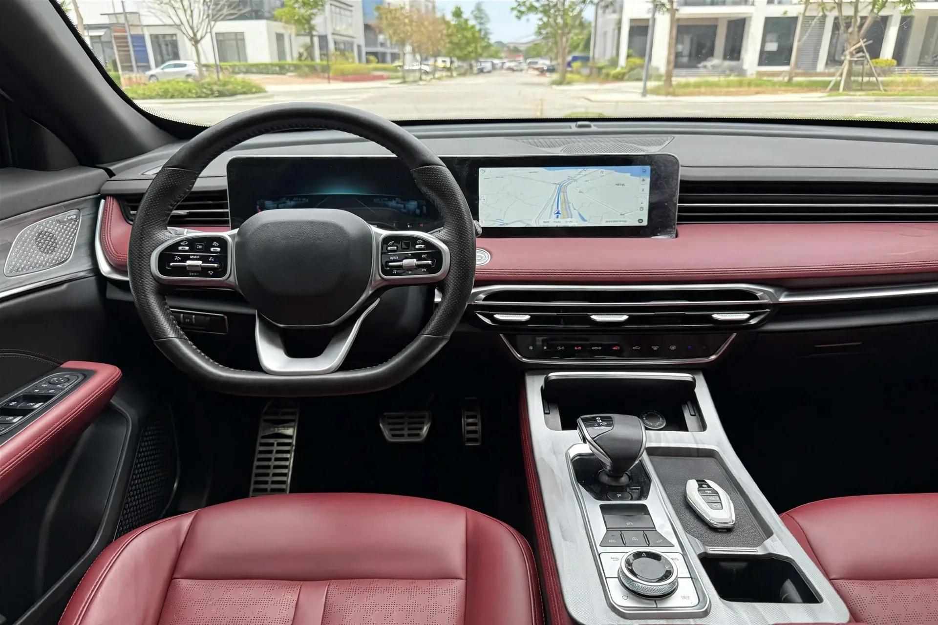 Interior oficial del Jetour X70 Pro