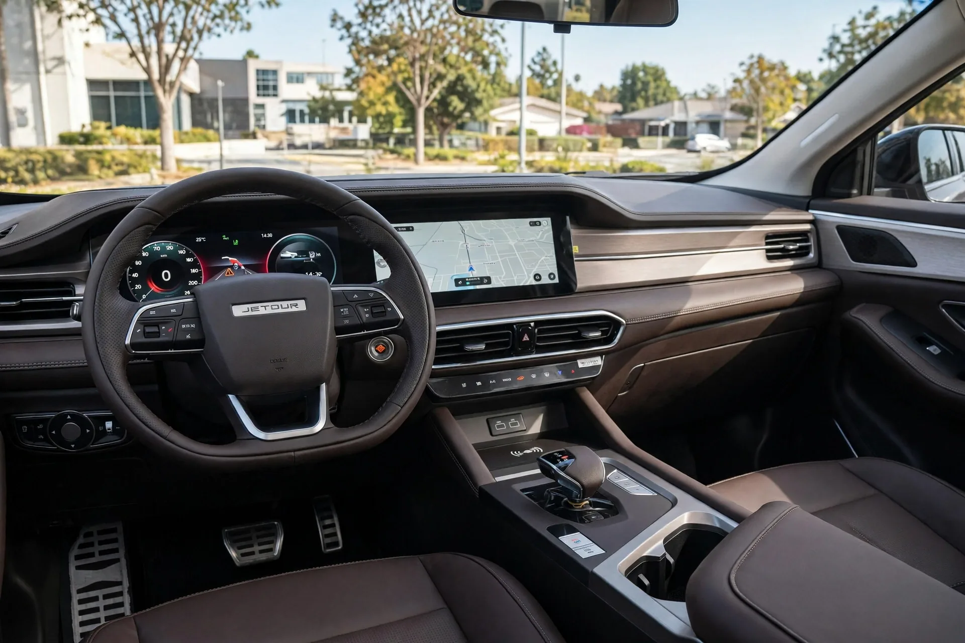 Interior del Jetour X95