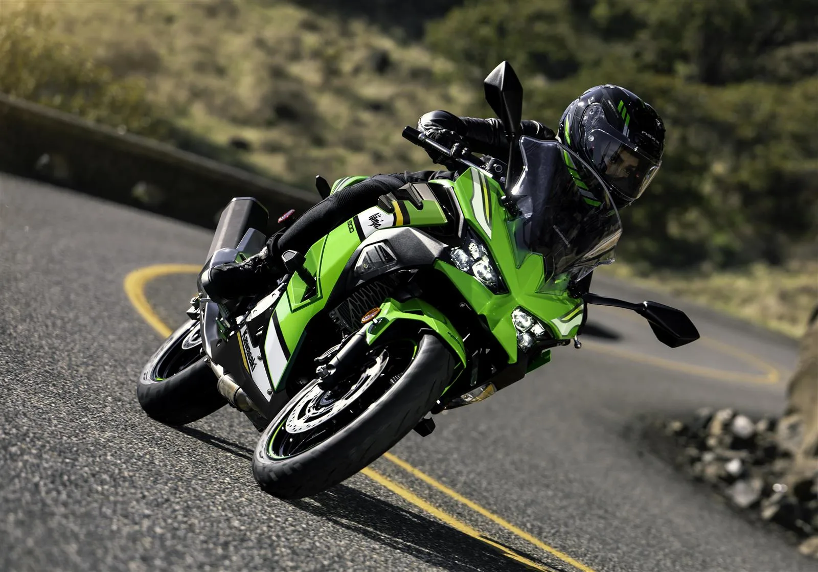 Kawasaki Ninja 500 SE 2025, vista lateral