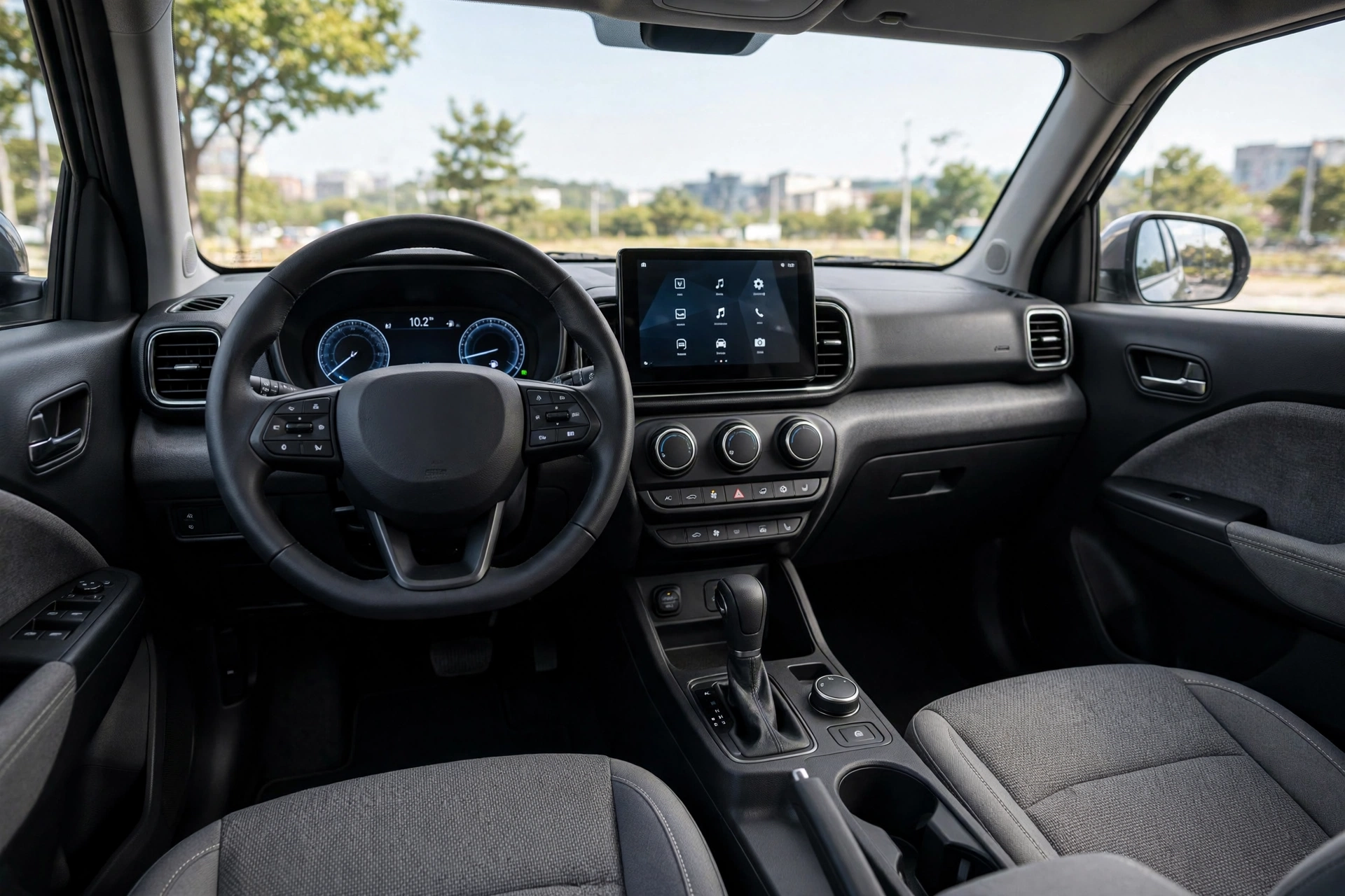 Interior oficial del KGM Tivoli