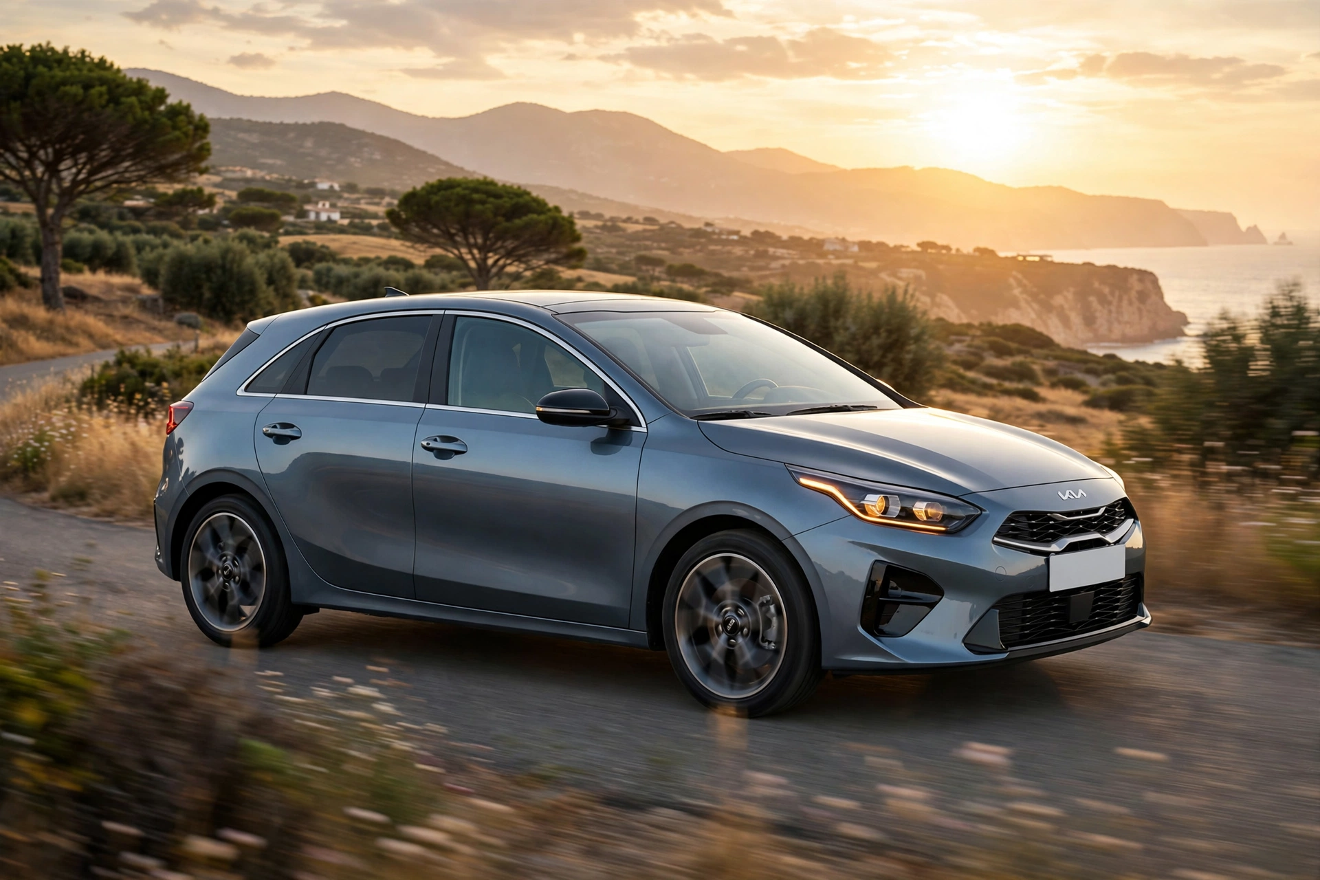 Kia Ceed 5 puertas, vista tres cuartos delantera