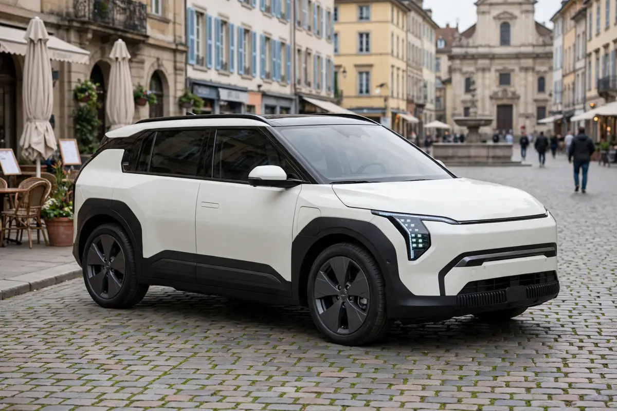 Kia EV3 Air 58,3 kWh, vista frontal