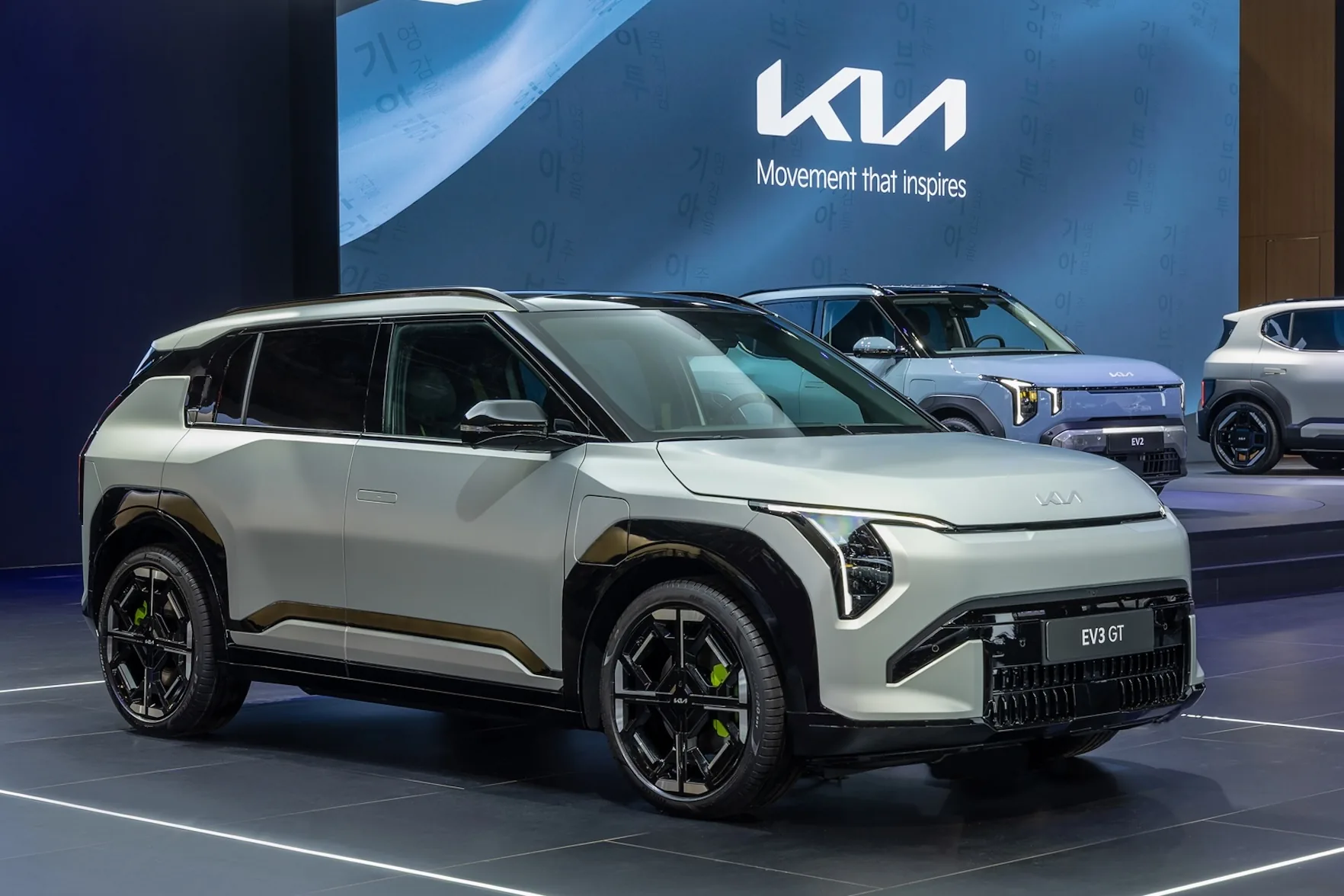 Kia EV3 GT 2026 — exterior
