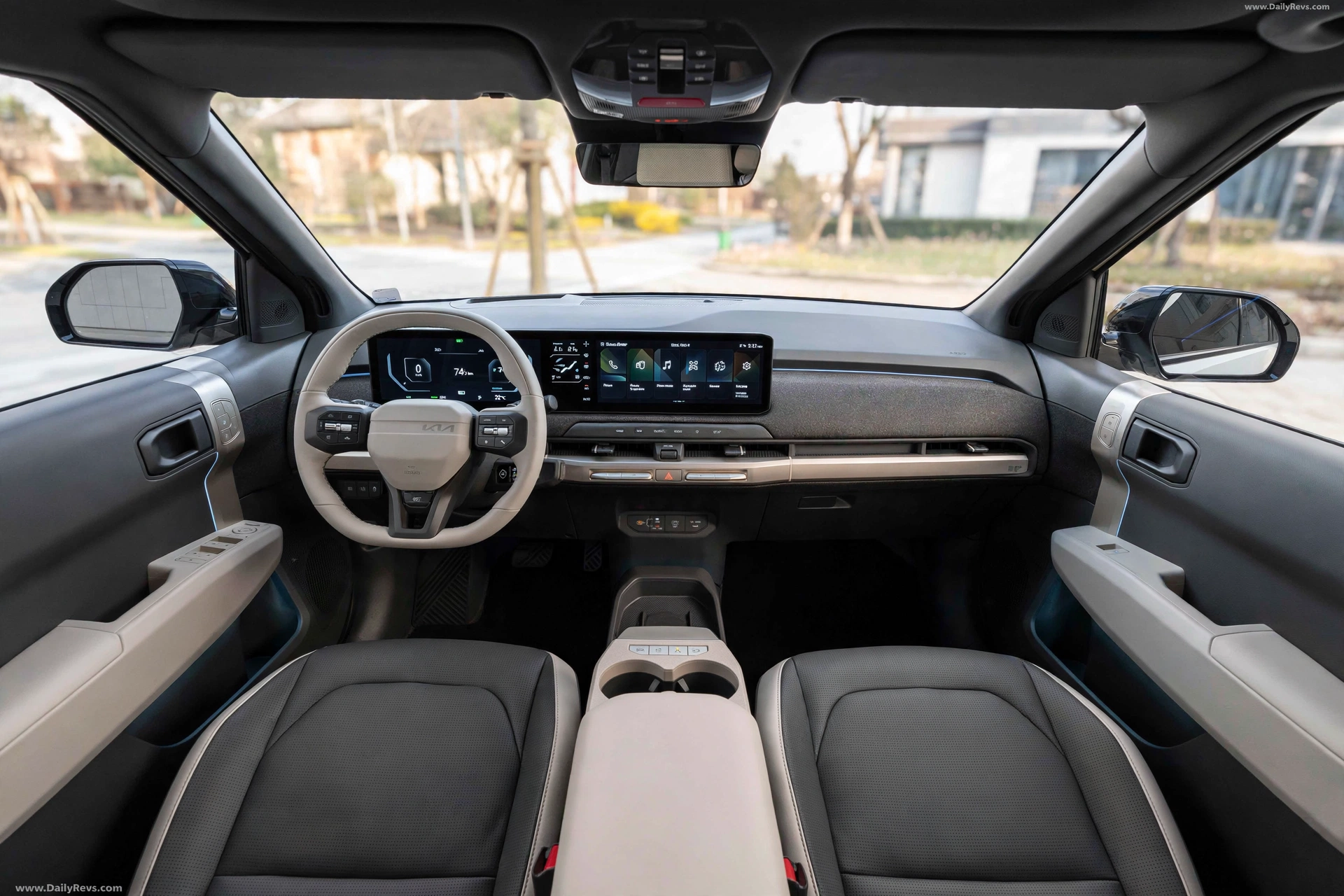 Interior oficial del Kia EV3 GT-line Long Range 81,4 kWh