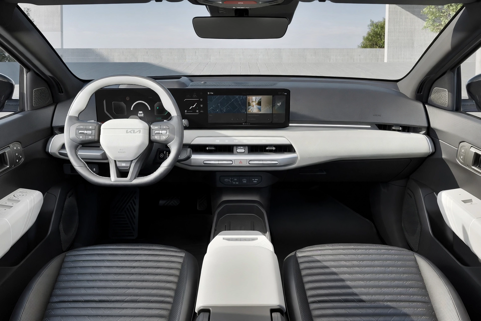 Interior oficial del Kia EV4 Air 58,3 kWh