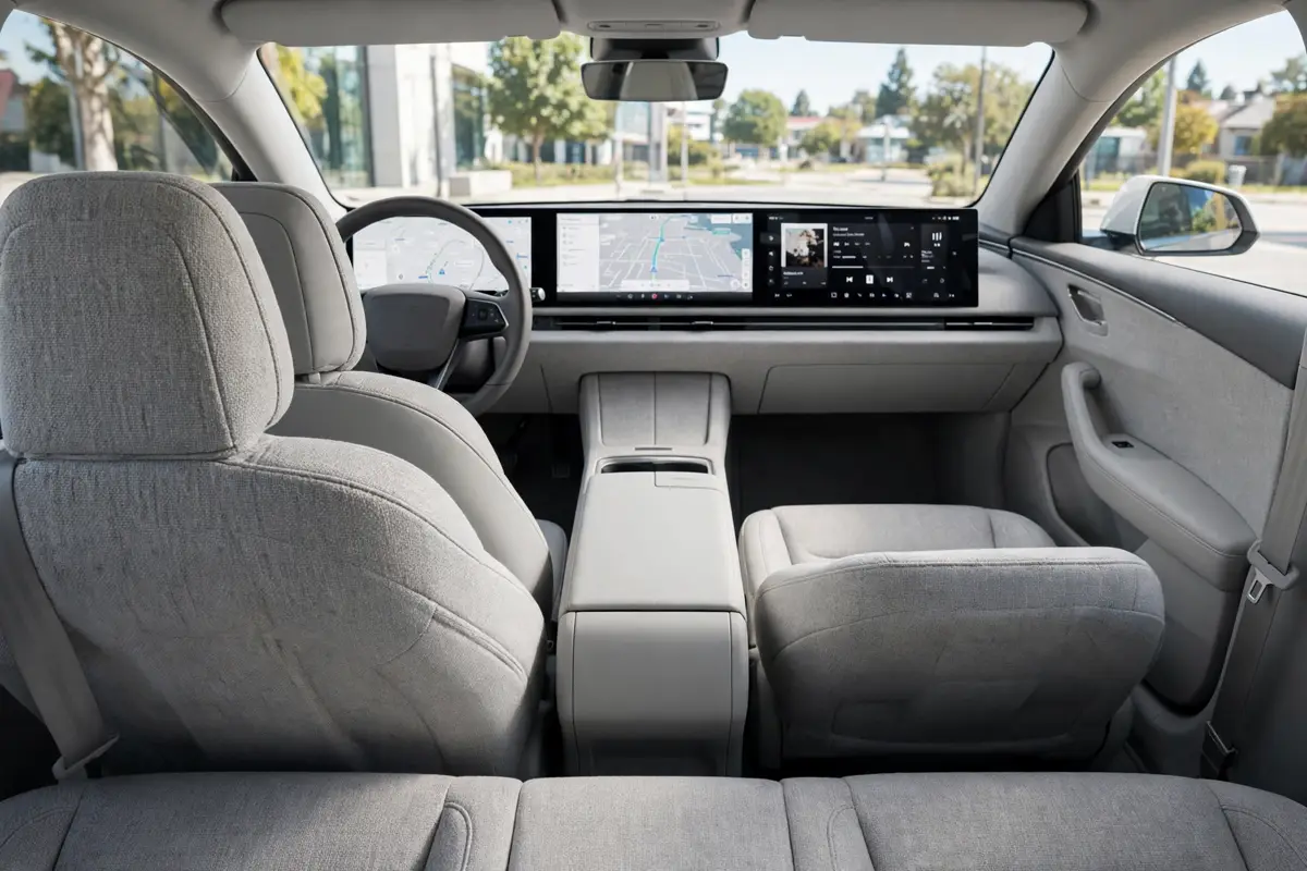 Interior del Kia EV4