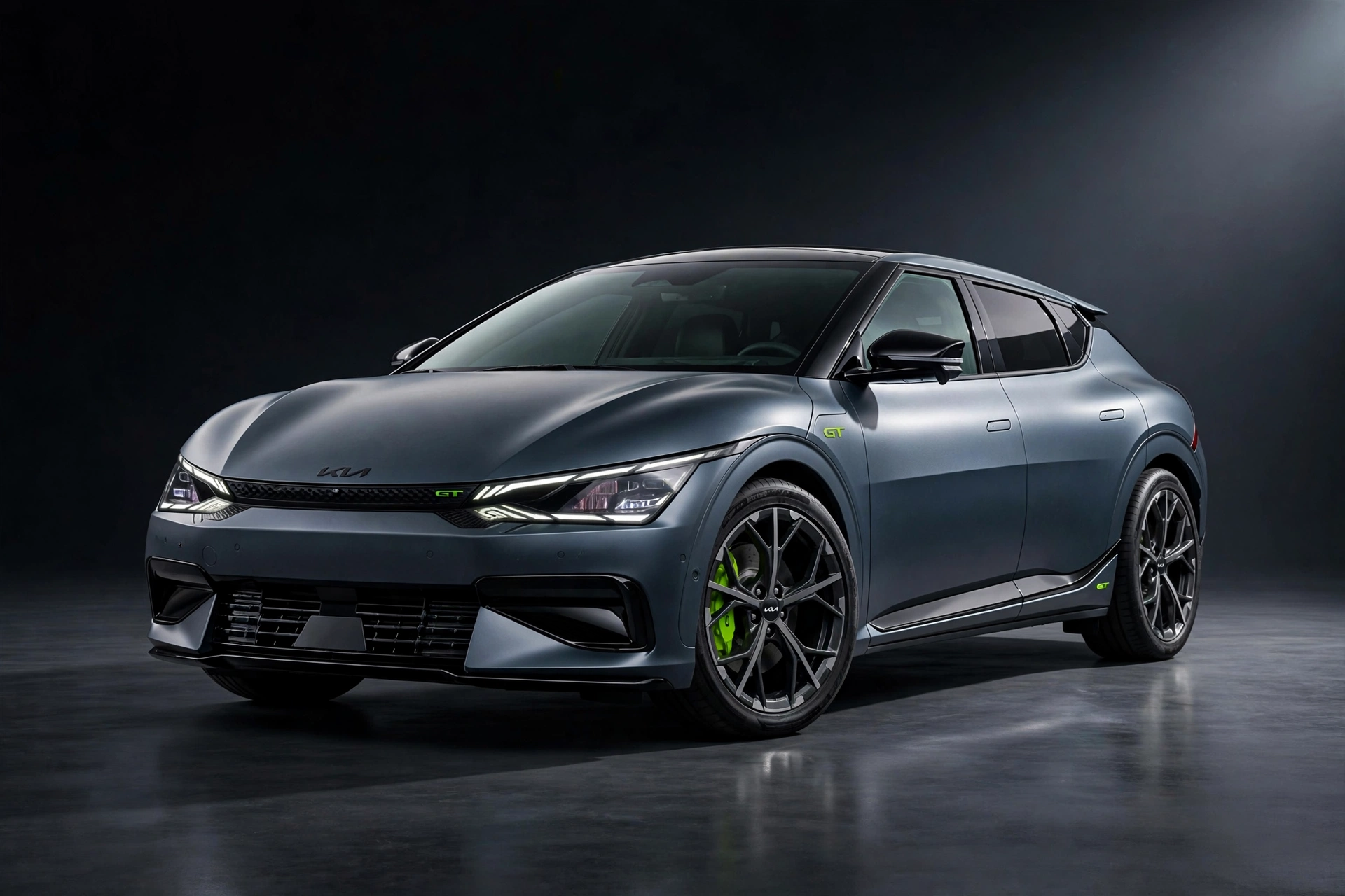 Kia EV6 GT 585 CV, vista frontal