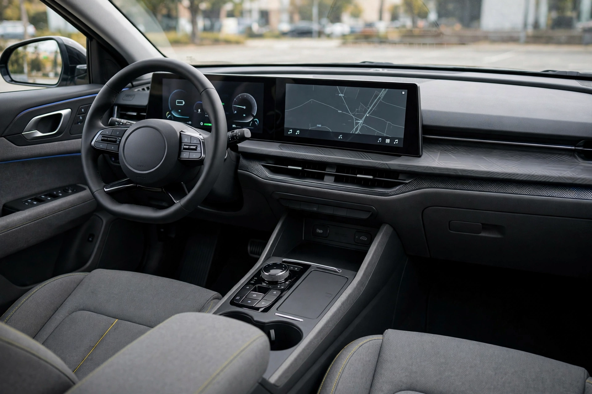 Interior oficial del Kia e-Niro Drive 150 kW