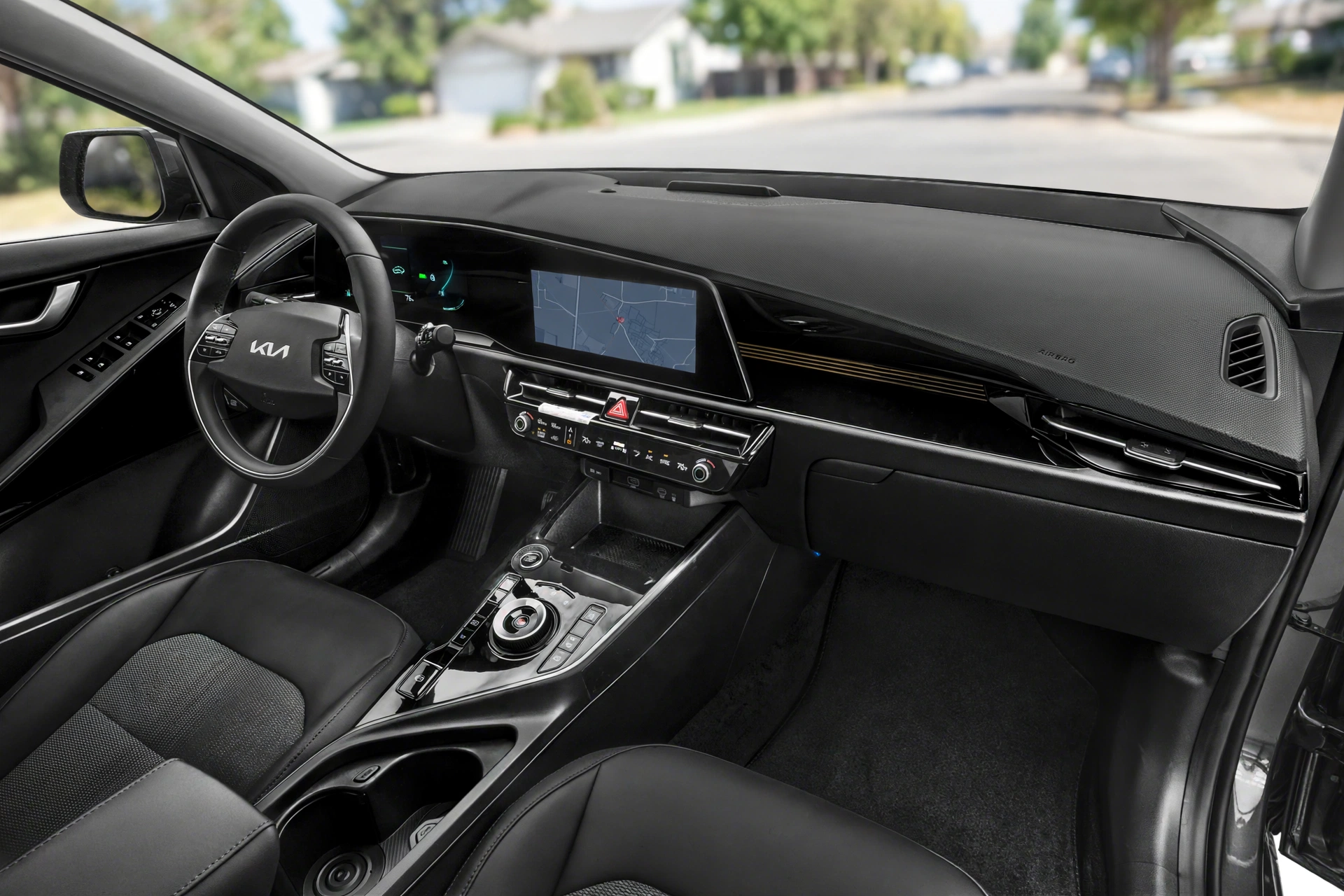 Interior oficial del Kia Niro 1.6 GDi PHEV Concept