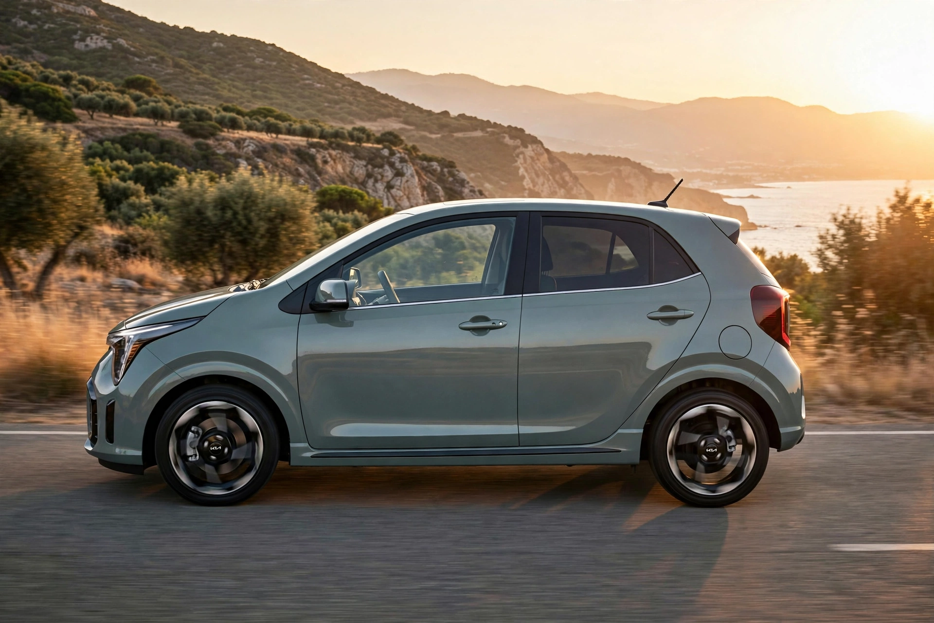 Kia Picanto GT-line, vista tres cuartos delantera