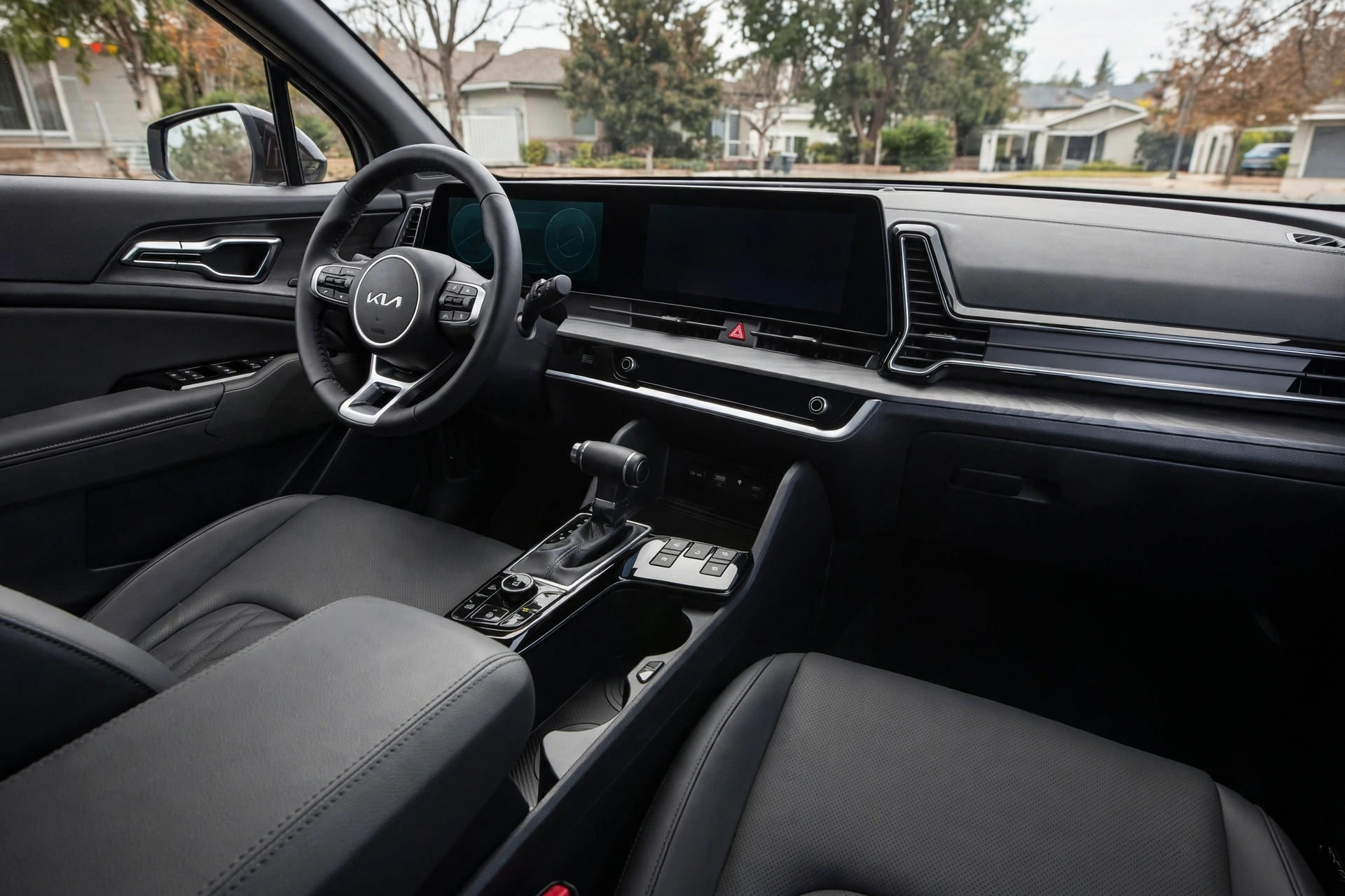 Interior del Kia Sportage
