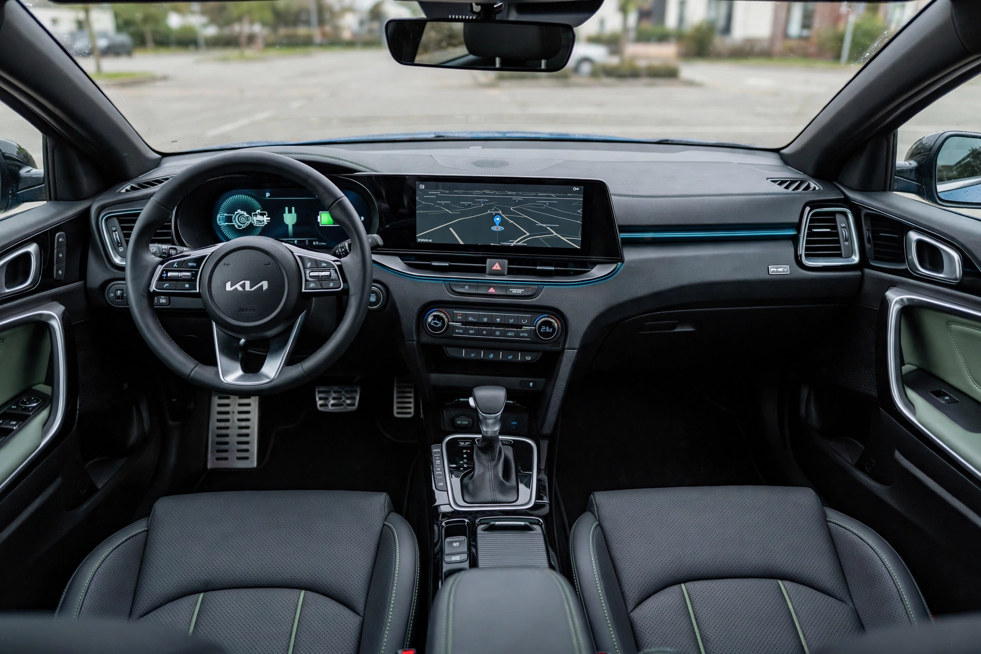 Interior del Kia XCeed PHEV