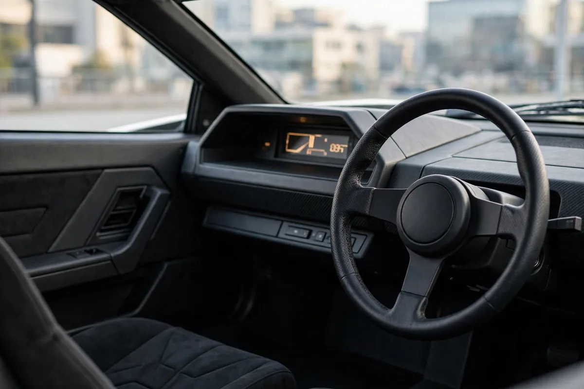 Interior oficial del Lamborghini Countach LPI 800-4