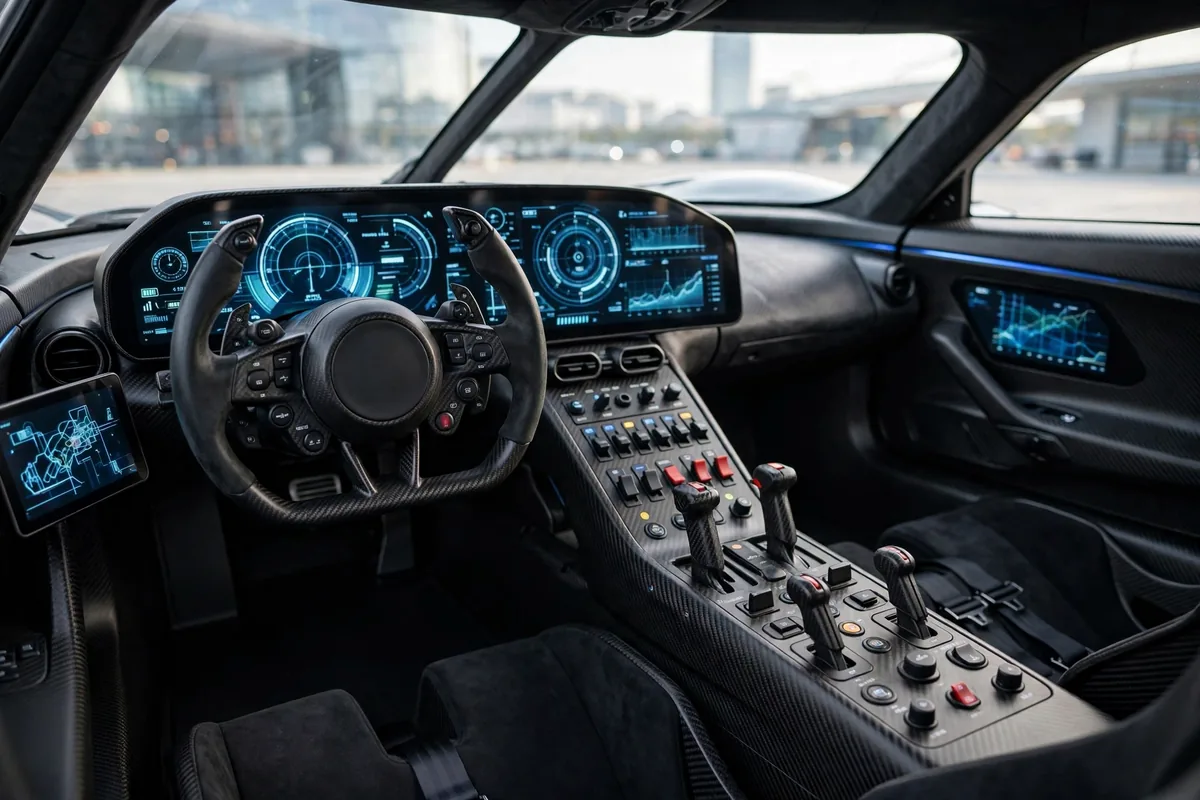 Interior oficial del Lamborghini Fenomeno