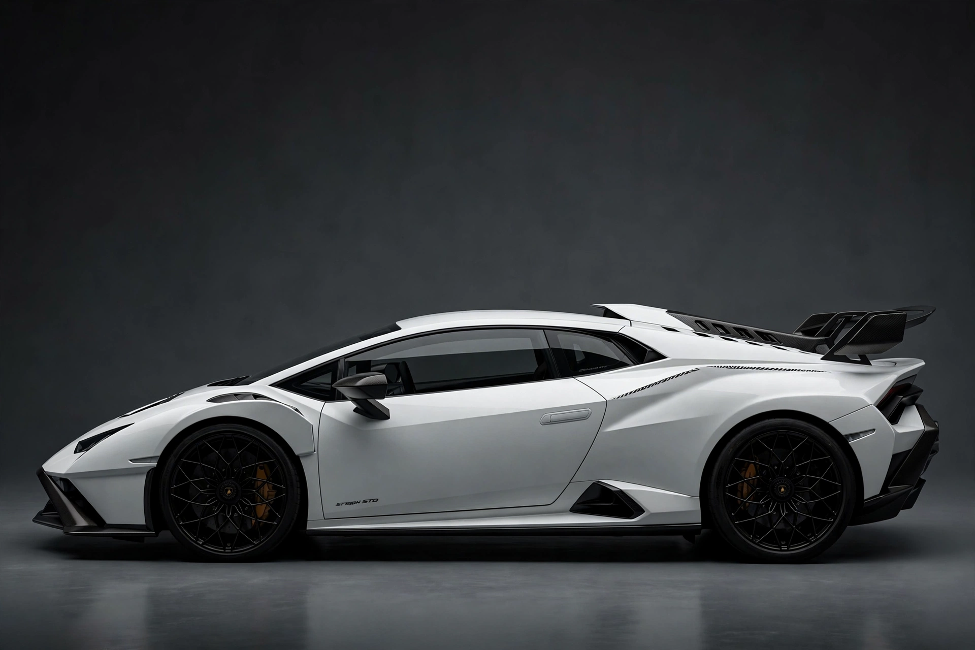Lamborghini Huracán STO, vista lateral