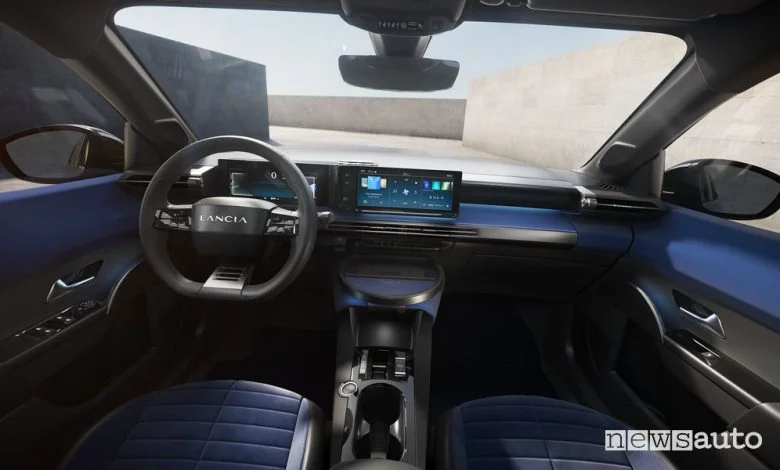 Interior del Lancia Ypsilon 2024