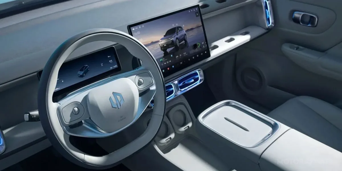 Interior del Leapmotor B03