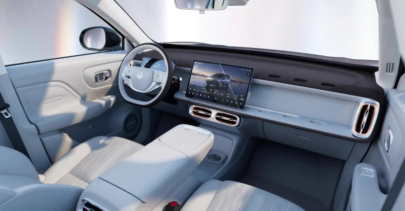 Interior oficial del Leapmotor B10