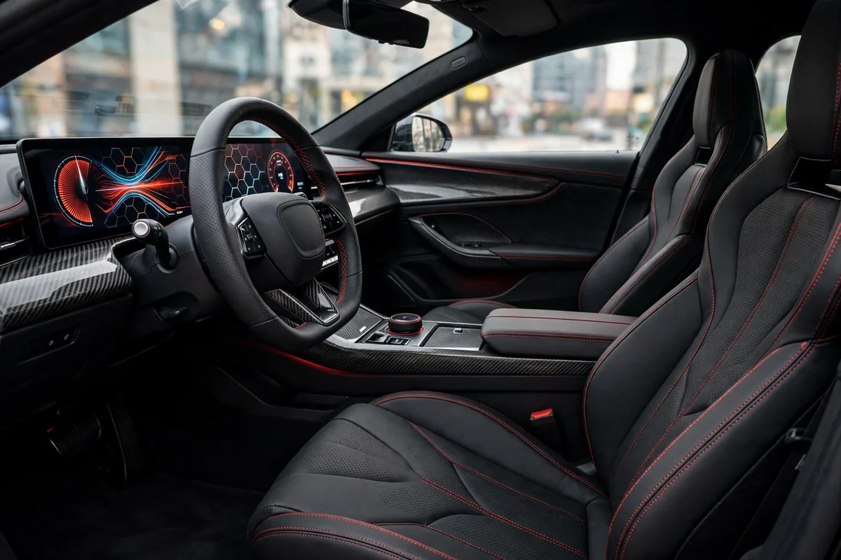 Interior del Leapmotor C01 4WD